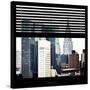 View from the Window - New York Buildings-Philippe Hugonnard-Stretched Canvas
