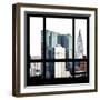 View from the Window - New York Buildings-Philippe Hugonnard-Framed Photographic Print