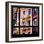 View from the Window - New York Facade Colors-Philippe Hugonnard-Framed Photographic Print