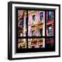 View from the Window - New York Facade Colors-Philippe Hugonnard-Framed Photographic Print