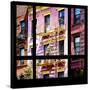 View from the Window - New York Facade Colors-Philippe Hugonnard-Stretched Canvas