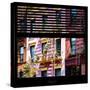 View from the Window - New York Facade Colors-Philippe Hugonnard-Stretched Canvas