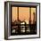 View from the Window - New York Orange-Philippe Hugonnard-Framed Photographic Print