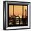 View from the Window - New York Orange-Philippe Hugonnard-Framed Photographic Print