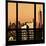 View from the Window - New York Orange-Philippe Hugonnard-Mounted Photographic Print