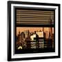 View from the Window - New York Orange-Philippe Hugonnard-Framed Photographic Print