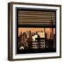 View from the Window - New York Orange-Philippe Hugonnard-Framed Photographic Print