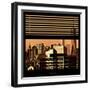 View from the Window - New York Orange-Philippe Hugonnard-Framed Photographic Print