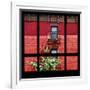 View from the Window - New York Red Facade-Philippe Hugonnard-Framed Photographic Print