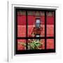 View from the Window - New York Red Facade-Philippe Hugonnard-Framed Photographic Print