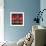 View from the Window - New York Red Facade-Philippe Hugonnard-Framed Photographic Print displayed on a wall