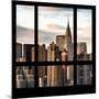 View from the Window - New York Skyline-Philippe Hugonnard-Mounted Photographic Print