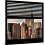 View from the Window - New York Skyline-Philippe Hugonnard-Mounted Photographic Print