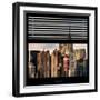 View from the Window - New York Skyline-Philippe Hugonnard-Framed Photographic Print