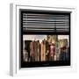 View from the Window - New York Skyline-Philippe Hugonnard-Framed Photographic Print