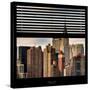 View from the Window - New York Skyline-Philippe Hugonnard-Stretched Canvas