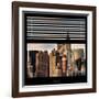 View from the Window - New York Skyline-Philippe Hugonnard-Framed Photographic Print