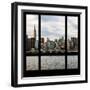 View from the Window - New York Skyline-Philippe Hugonnard-Framed Photographic Print