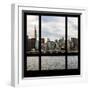 View from the Window - New York Skyline-Philippe Hugonnard-Framed Photographic Print