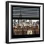 View from the Window - New York Skyline-Philippe Hugonnard-Framed Photographic Print