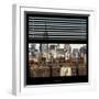 View from the Window - New York Skyline-Philippe Hugonnard-Framed Photographic Print