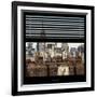 View from the Window - New York Skyline-Philippe Hugonnard-Framed Photographic Print