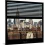 View from the Window - New York Skyline-Philippe Hugonnard-Mounted Photographic Print