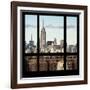 View from the Window - New York Skyline-Philippe Hugonnard-Framed Photographic Print