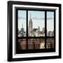 View from the Window - New York Skyline-Philippe Hugonnard-Framed Photographic Print