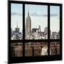 View from the Window - New York Skyline-Philippe Hugonnard-Mounted Photographic Print