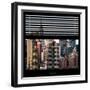 View from the Window - New York Skyline-Philippe Hugonnard-Framed Photographic Print