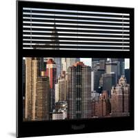 View from the Window - New York Skyline-Philippe Hugonnard-Mounted Photographic Print