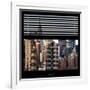 View from the Window - New York Skyline-Philippe Hugonnard-Framed Photographic Print