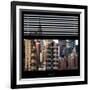 View from the Window - New York Skyline-Philippe Hugonnard-Framed Photographic Print