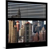 View from the Window - New York Skyline-Philippe Hugonnard-Mounted Photographic Print