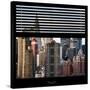 View from the Window - New York Skyline-Philippe Hugonnard-Stretched Canvas