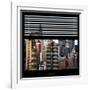 View from the Window - New York Skyline-Philippe Hugonnard-Framed Premium Photographic Print