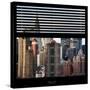 View from the Window - New York Skyline-Philippe Hugonnard-Stretched Canvas