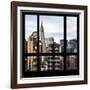 View from the Window - New York Skyline-Philippe Hugonnard-Framed Photographic Print