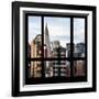 View from the Window - New York Skyline-Philippe Hugonnard-Framed Photographic Print