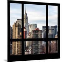 View from the Window - New York Skyline-Philippe Hugonnard-Mounted Photographic Print