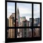 View from the Window - New York Skyline-Philippe Hugonnard-Mounted Photographic Print