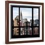 View from the Window - New York Skyline-Philippe Hugonnard-Framed Photographic Print