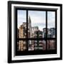 View from the Window - New York Skyline-Philippe Hugonnard-Framed Photographic Print