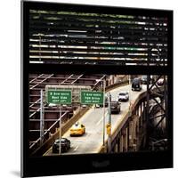 View from the Window - New York Traffic-Philippe Hugonnard-Mounted Photographic Print