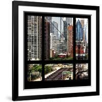 View from the Window - New York Traffic-Philippe Hugonnard-Framed Photographic Print