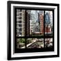 View from the Window - New York Traffic-Philippe Hugonnard-Framed Photographic Print