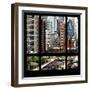 View from the Window - New York Traffic-Philippe Hugonnard-Framed Photographic Print