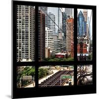 View from the Window - New York Traffic-Philippe Hugonnard-Mounted Photographic Print