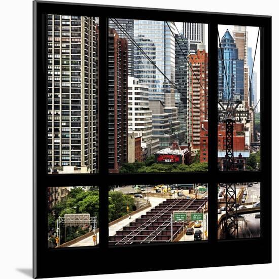 View from the Window - New York Traffic-Philippe Hugonnard-Mounted Photographic Print